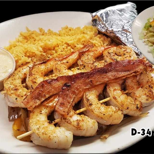 D-34 Shrimp Kabob.