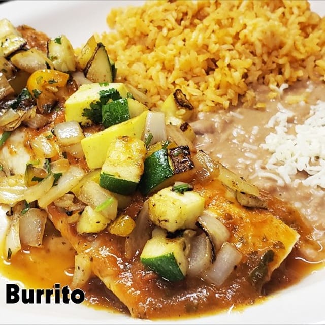 Veggie Burrito.